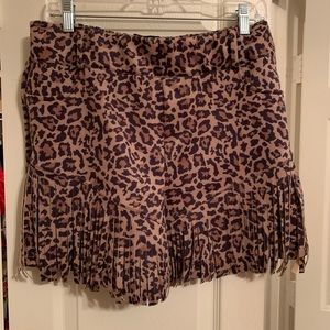 Crazy Train Leopard Shorts